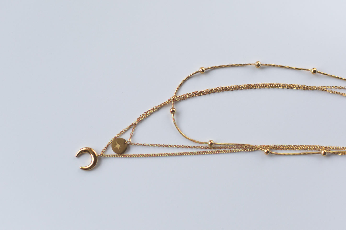 Halo Layered Necklace